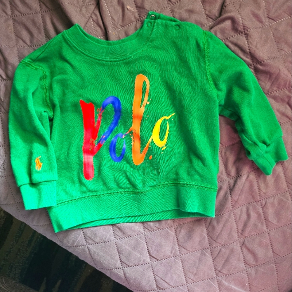 Ralph Lauren sweat shirt 12m